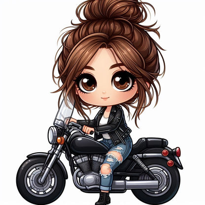 AI Generated Cartoon Profile Digital Download - profile pic - personalized profile image - Social Media Profile Picture