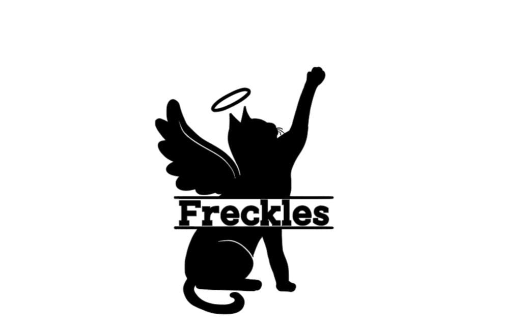 Vinyl Decal |Cat Memorial Decal |Memorial Decal Cat with Halo|  Pet/Cat Bereavement Decal | Personalized Cat Memorial| Condolences Gift