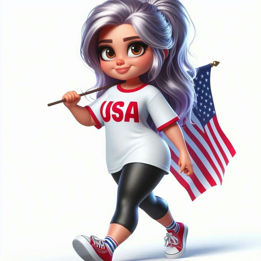 AI Generated Cartoon Profile Digital Download - profile pic - personalized profile image - Social Media Profile Picture