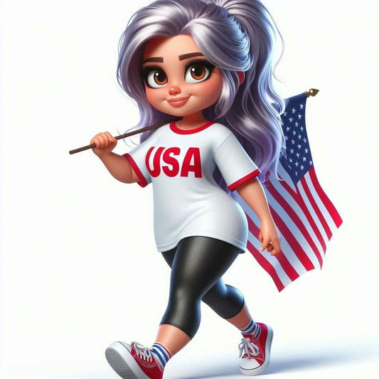 AI Generated Cartoon Profile Digital Download - profile pic - personalized profile image - Social Media Profile Picture