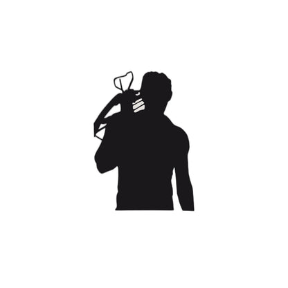 The Walking Dead Daryl Decal for a Yeti or RTIC cups! DARYL DIXON Decal twd Decal Car decal computer decal