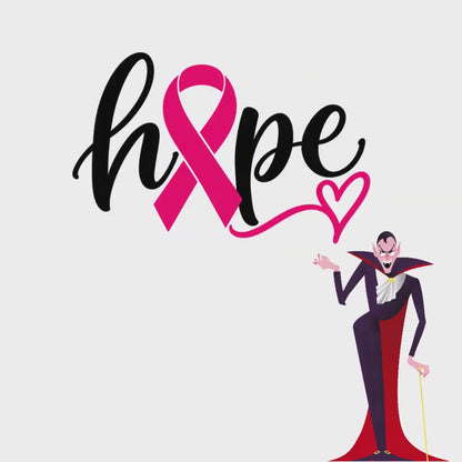 Hope Breast Cancer Awareness Vinyl Decal